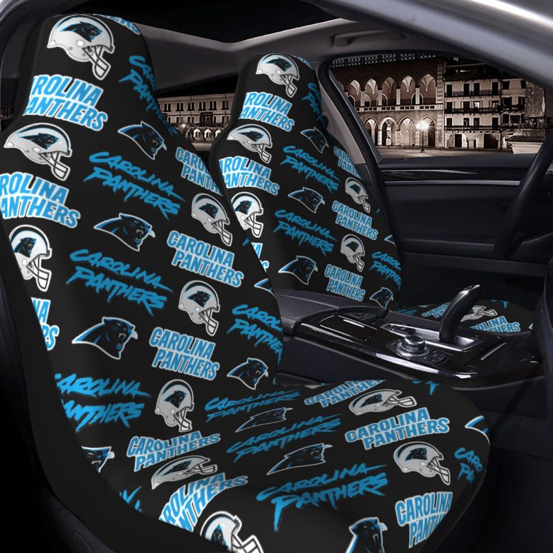 Carolina Panthers Printed seat dust protection cover car seat protective cover
