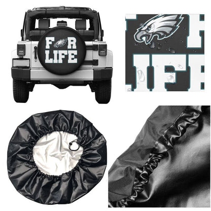 Philadelphia Eagles Printing tire protection cover car spare tire dust protection cover