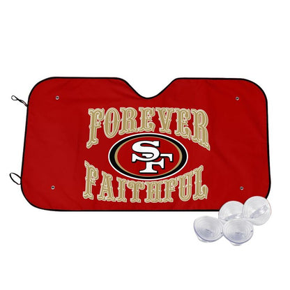 San Francisco 49ers Printing multi size car front windshield sunshade car windshield sunshade
