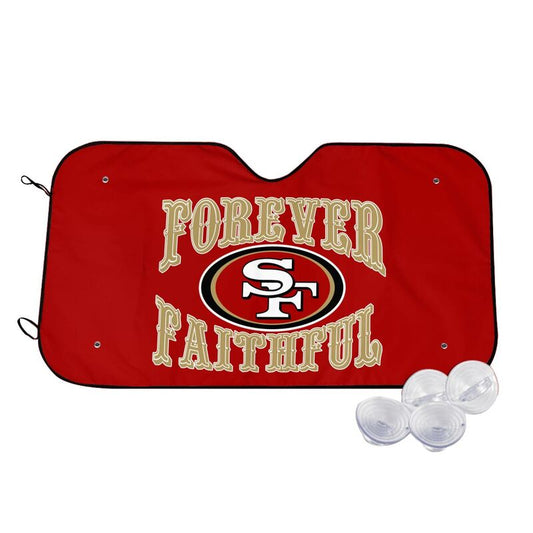 San Francisco 49ers Printing multi size car front windshield sunshade car windshield sunshade