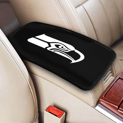 Car armrest box pad Seattle Seahawks Printed center armrest box pad protective pad