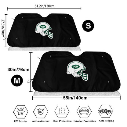 New York Jets 2 Print is suitable for front Car windshield sunshades Car windshield sunshades