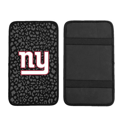 New York Giants print Car handrail box cushion Personalized car armrest cover