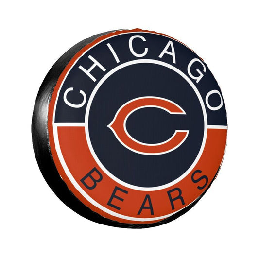 Chicago Bears Printed tire protection cover car spare tire dust protection covers