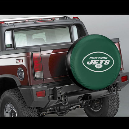 New York Jets 4 Car tire protective cover waterproof and dustproof tire cover