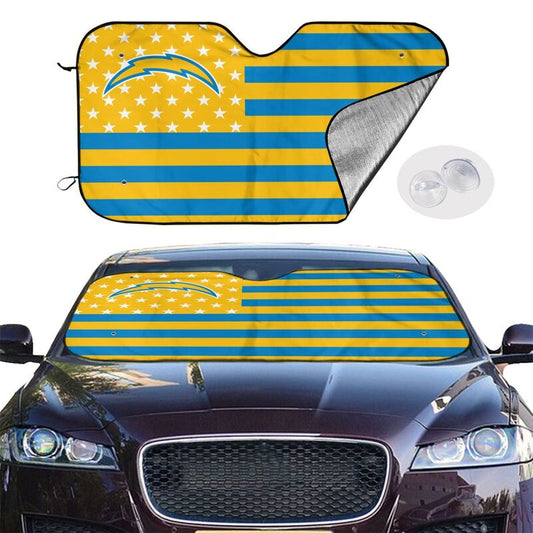 San Diego Chargers Printed car windshield sunshade (multi size)  front windshield sunshade