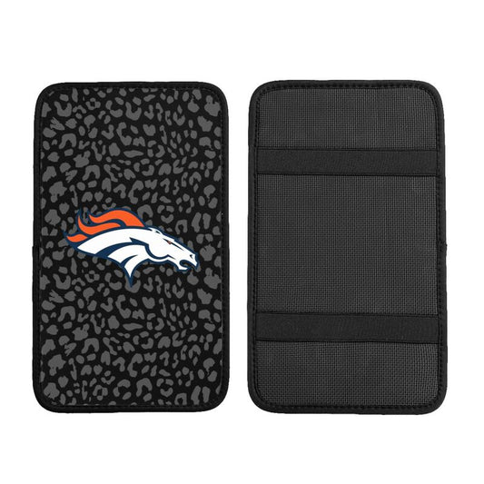Denver Broncos 2 print Car handrail box cushion Personalized car armrest cover
