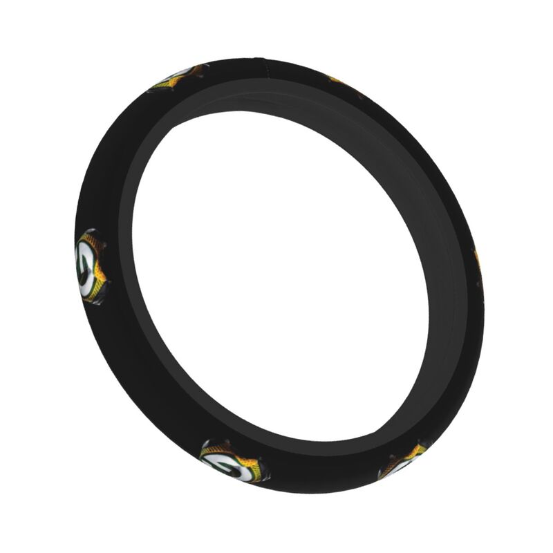Green Bay Packers Printed elastic steering wheel cover car protective cover