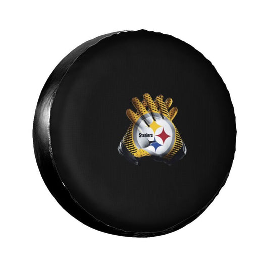Pittsburgh Steelers 2 Print tire protection covers car sunscreen tire protection covers