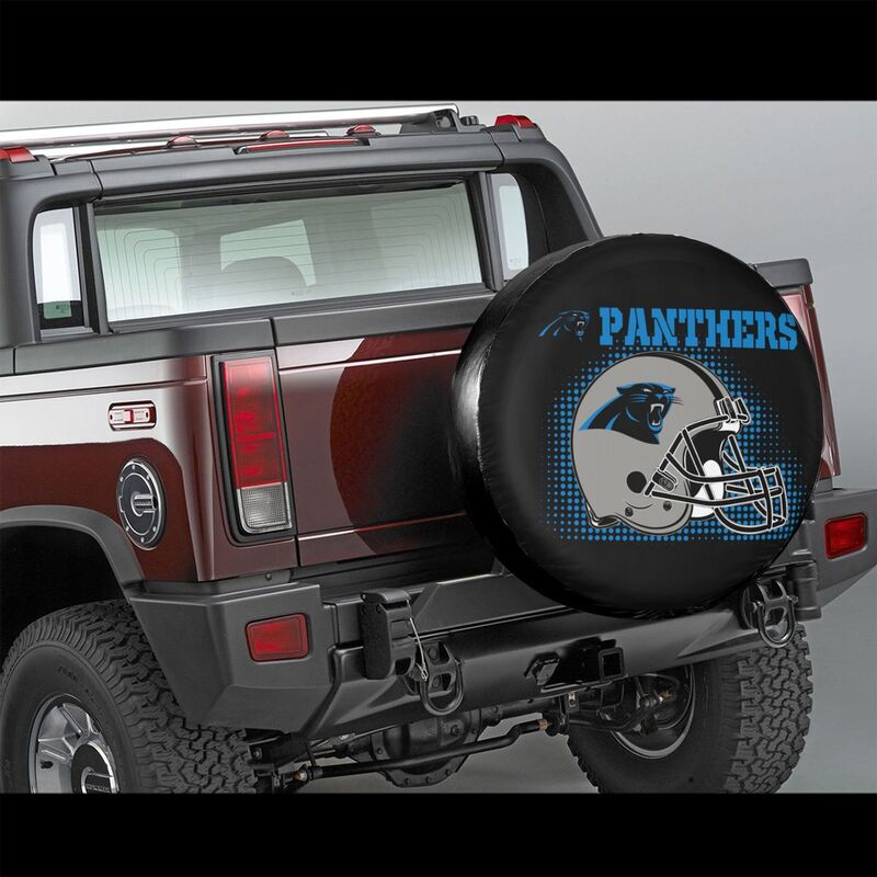 Carolina Panthers Printed tire protection cover car sun protection tire protection cover