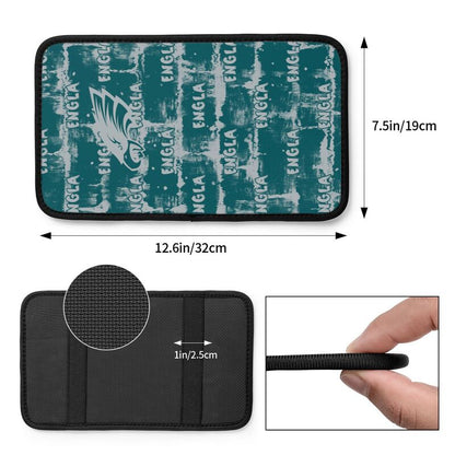 Philadelphia Eagles print Car armrest box protective cover car center console armrest pad
