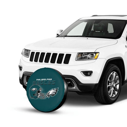 Philadelphia Eagles Print car tire protection cover car spare tire dust protection covers