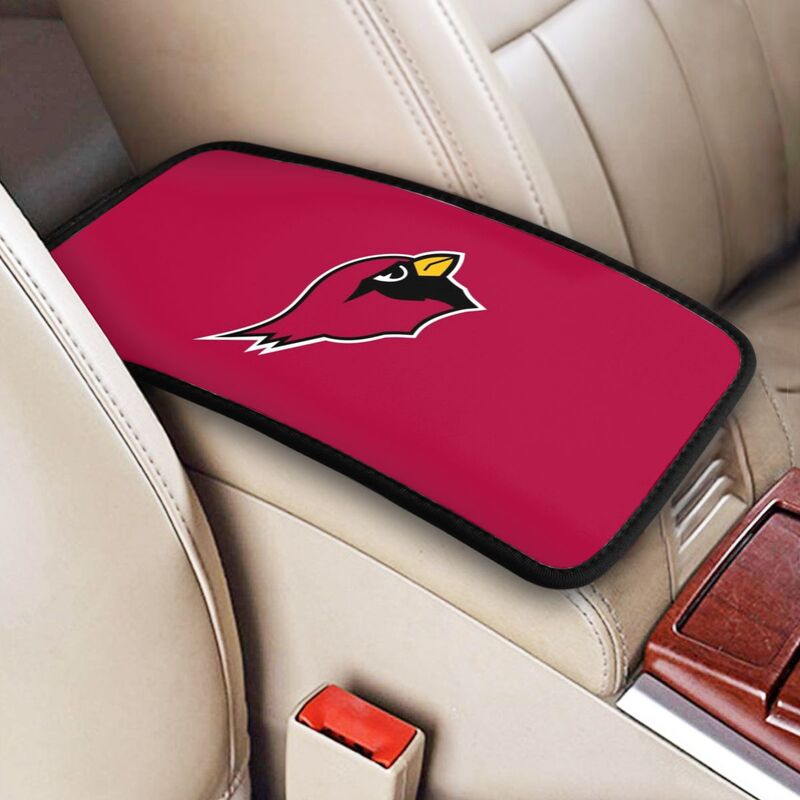 Arizona Cardinals Printed car armrest box pad anti-abrasion pad