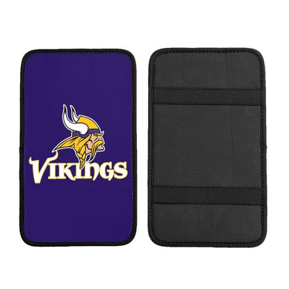 Minnesota Vikings Printed car armrest box pad elbow protection pad