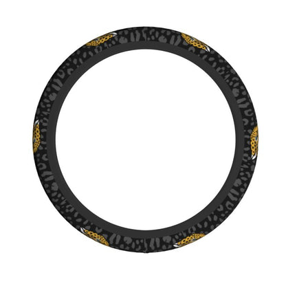 Jacksonville Jaguars Printed elastic steering wheel cover car anti-skid cover