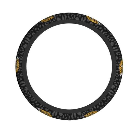 Jacksonville Jaguars Printed elastic steering wheel cover car anti-skid cover