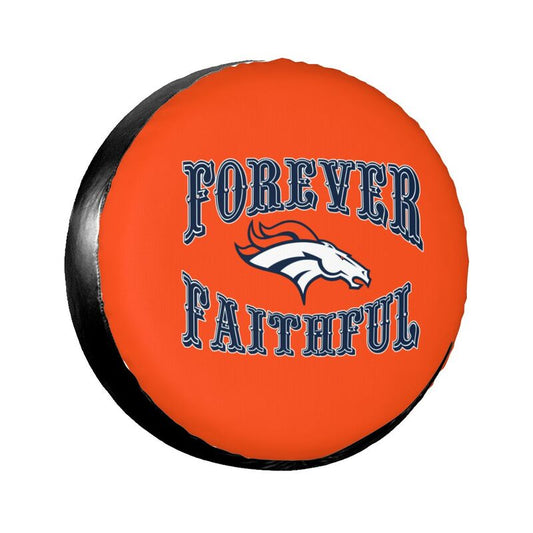 Denver Broncos Printing car spare tire dust protection cover tire protection cover