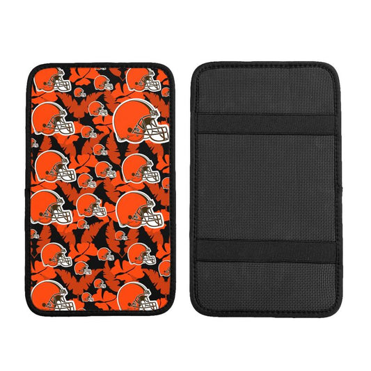 Cleveland Browns printing Center console armrest pad car armrest protective cover car