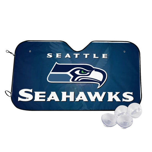 Seattle Seahawks 2 Print Car windshield sunshades suitable for front Car windshield sunshades