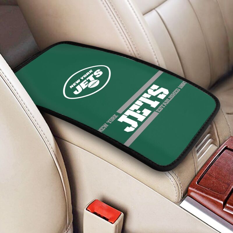 New York Jets Printed car armrest box pad Protective pad