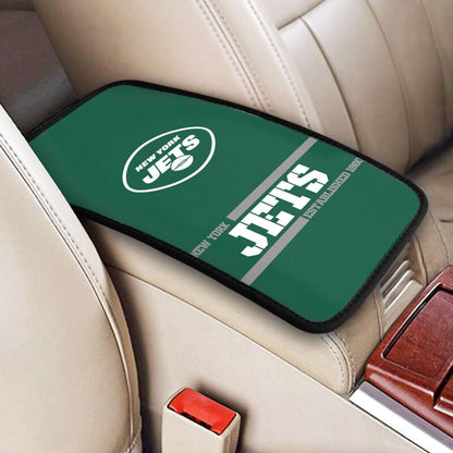 New York Jets Printed car armrest box pad Protective pad