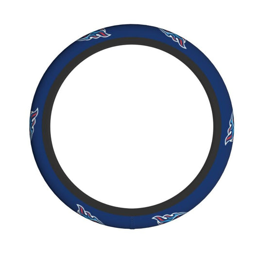 Tennessee Titans 2 Printed breathable elastic steering wheel protective cover