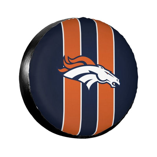 Denver Broncos 2 Tyre protective cover car dustproof sunscreen tyre protective cover