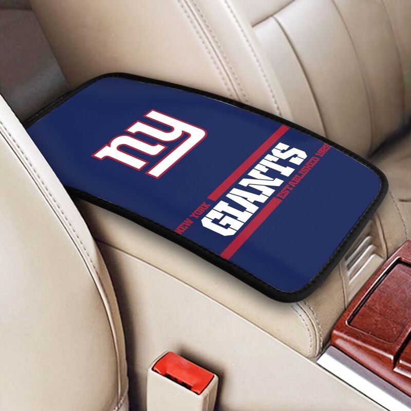 New York Giants Printed car armrest box pad Protective pad