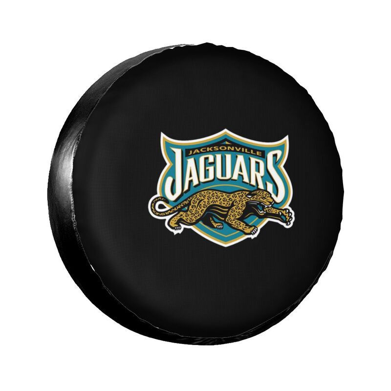 Jacksonville Jaguars 3 Print tire protection covers car sunscreen tire protection covers