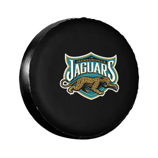 Jacksonville Jaguars 3 Print tire protection covers car sunscreen tire protection covers