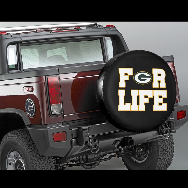 Green Bay Packers Printing tire protection cover car spare tire dust protection cover