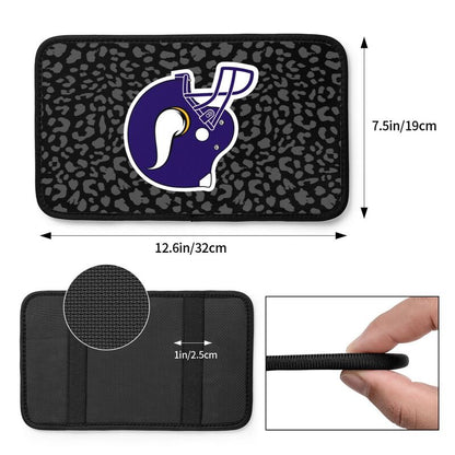 Minnesota Vikings print Car handrail box cushion Personalized car armrest cover