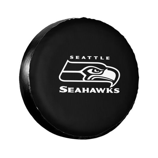 Seattle Seahawks 3 Printing tire protection cover car sun protection tire protection covers