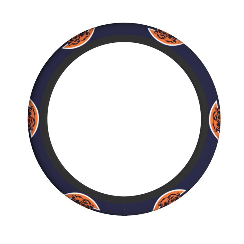 Chicago Bears Printed breathable elastic steering wheel cover anti slip cover