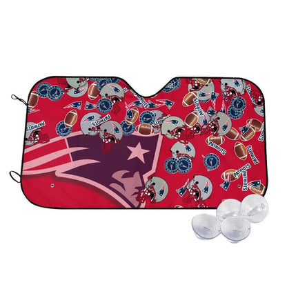 New England Patriots Print multiple sizes car windshield sunshade panel car windshield sunshade cover