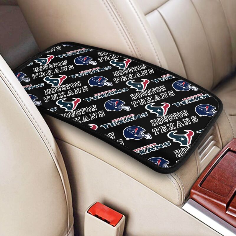Houston Texans Printing car armrest box protective pad