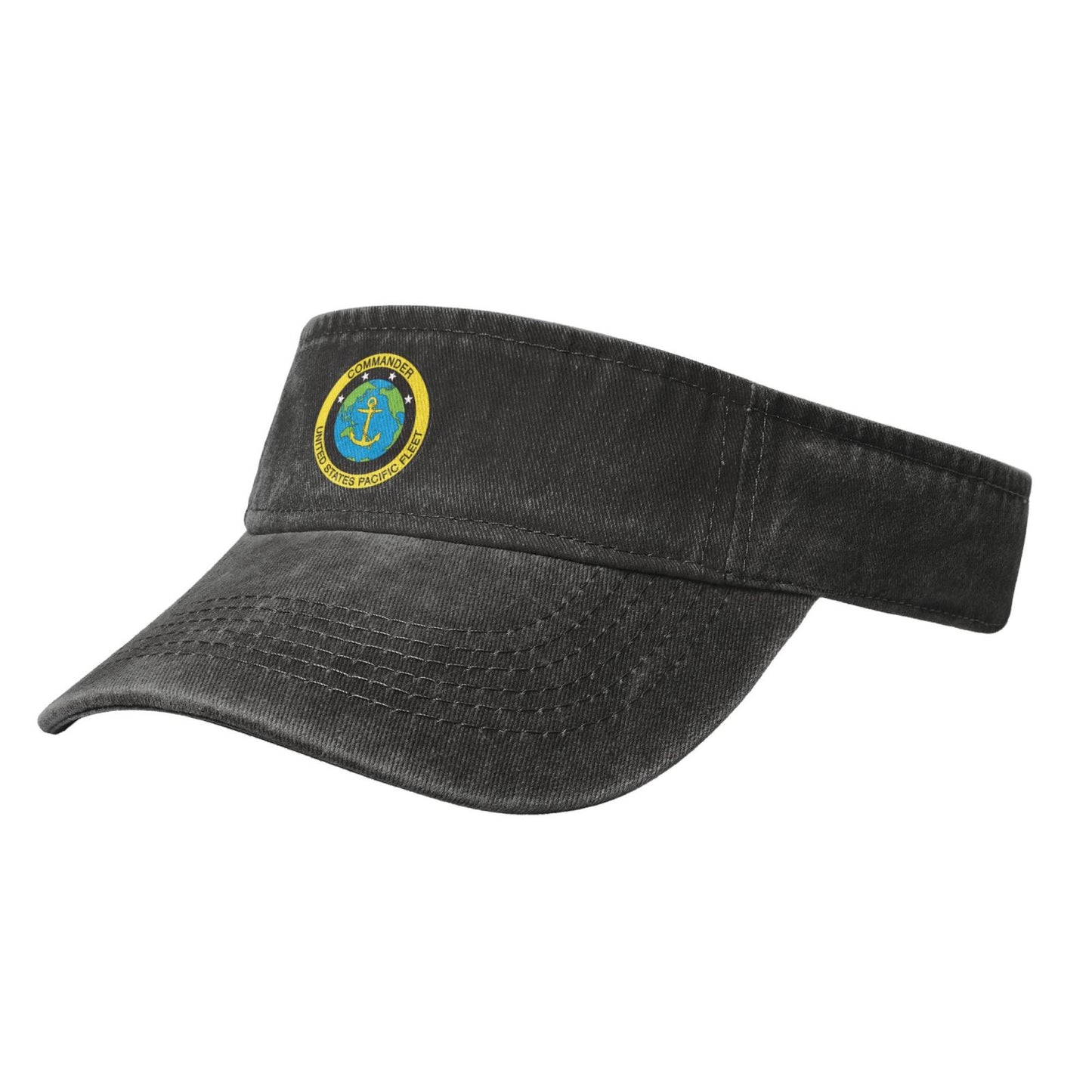 U.S. Pacific Fleet Printing adjustable Empty Top Baseball Sun Cap unisex outdoor sport hat veterans gift