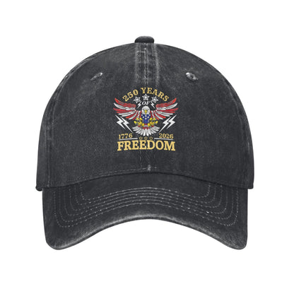 Eagle US 250 Yrs Freedom Printed unisex baseball cap outdoor hats adjustable cap trucker gift hat