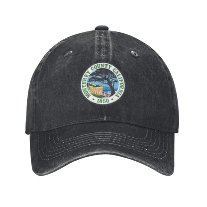 Monterey County California Printed unisex baseball cap adjustable cap outdoor sun hats trucker hat