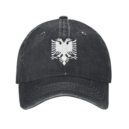 Albania Eagle Printed unisex baseball cap adjustable cap outdoor trucker hat veterans Gifts