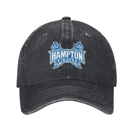 Hampton Printed unisex baseball cap adjustable cap outdoor trucker hat veterans Gifts