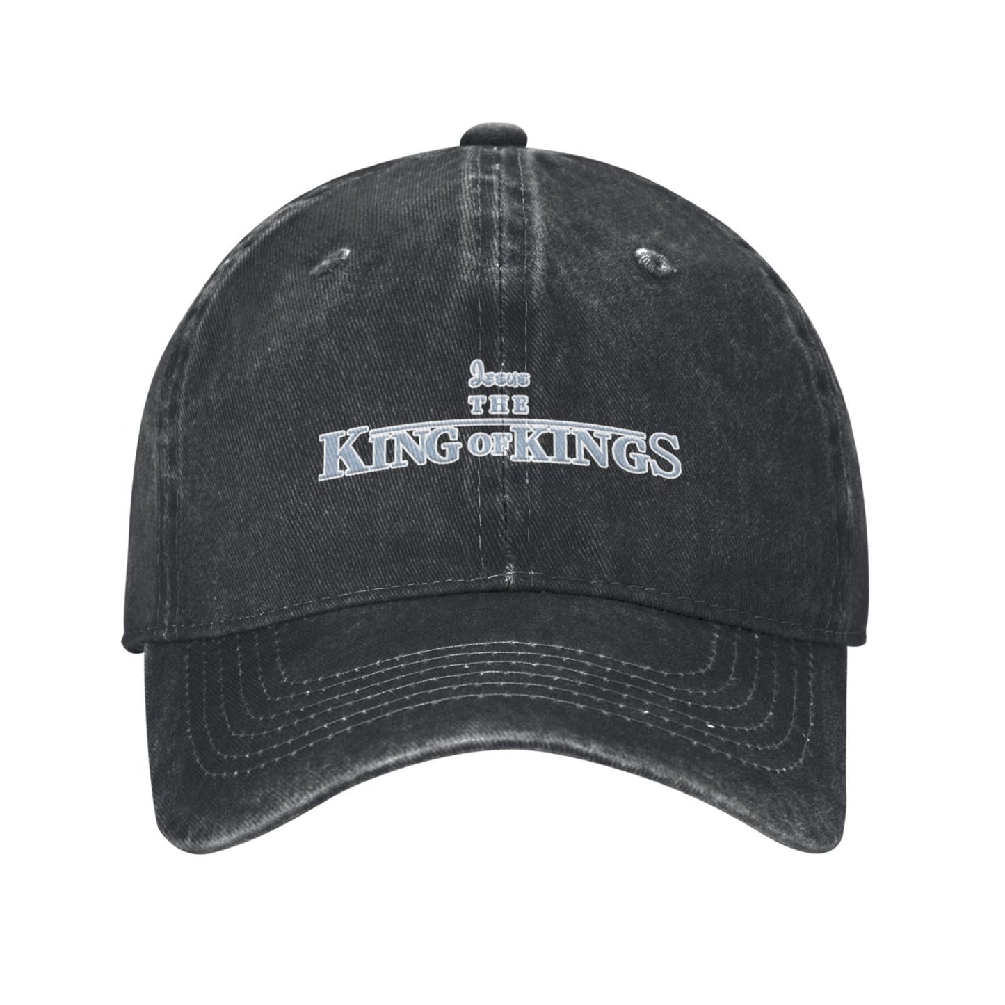 Jesus THE King Of Kings Printed unisex baseball cap adjustable cap outdoor hats trucker gift hat