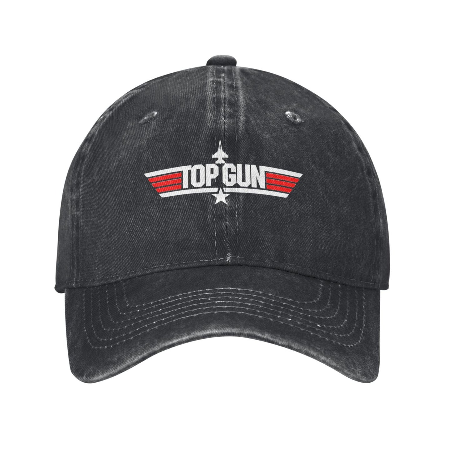 TOP GUN (2) Printed unisex baseball cap outdoor hats adjustable cap trucker gift hat