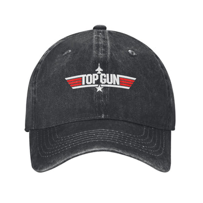 TOP GUN (2) Printed unisex baseball cap outdoor hats adjustable cap trucker gift hat
