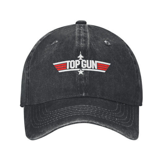 TOP GUN (2) Printed unisex baseball cap outdoor hats adjustable cap trucker gift hat