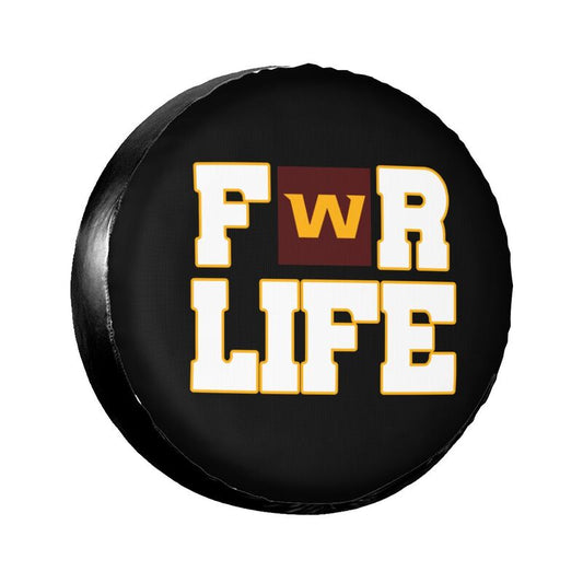 Washington Redskins Printing tire protection cover car spare tire dust protection cover