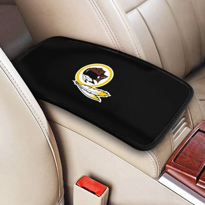 Car armrest box pad Washington Commanders 2 Printed center armrest box pad protective pad