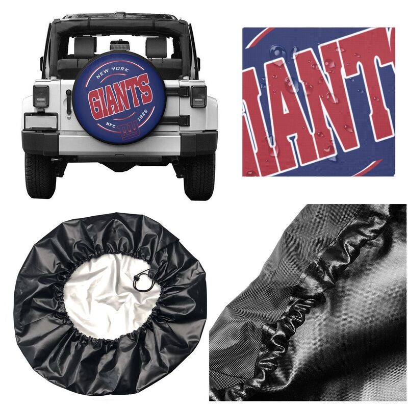 New York Giants Printed tire protection cover car spare tire dust protection cover