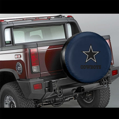 Dallas Cowboys 2 Car tire protective cover waterproof and dustproof tire cover
