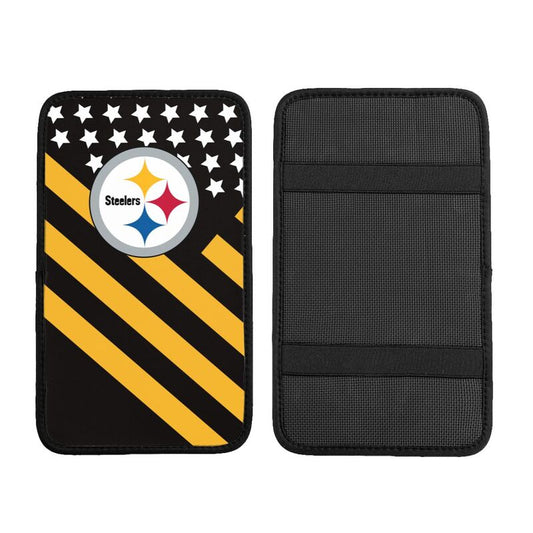 Pittsburgh Steelers2 Protective pad for armrest box of printing vehicle